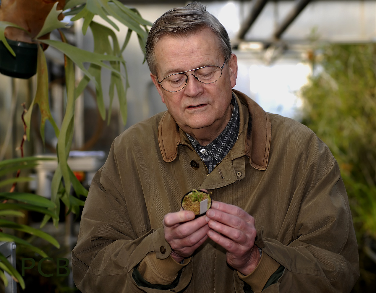 1 der beste orchideenkenners ter wereld, de heer L. Westra (bioloog)