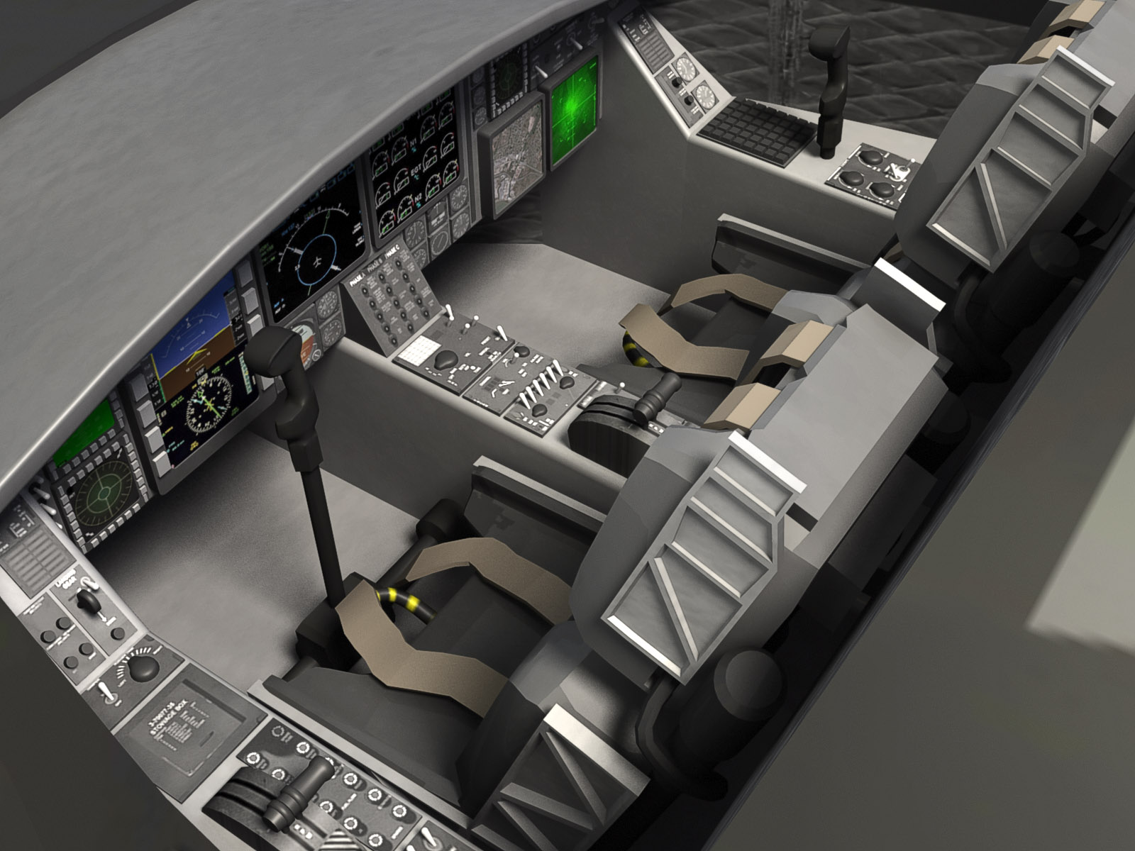 SR-91 Aurora Cockpit