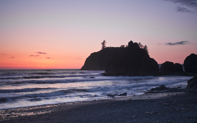 Ruby Beach Sunset