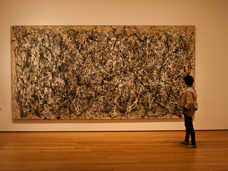 Contemplating Pollock