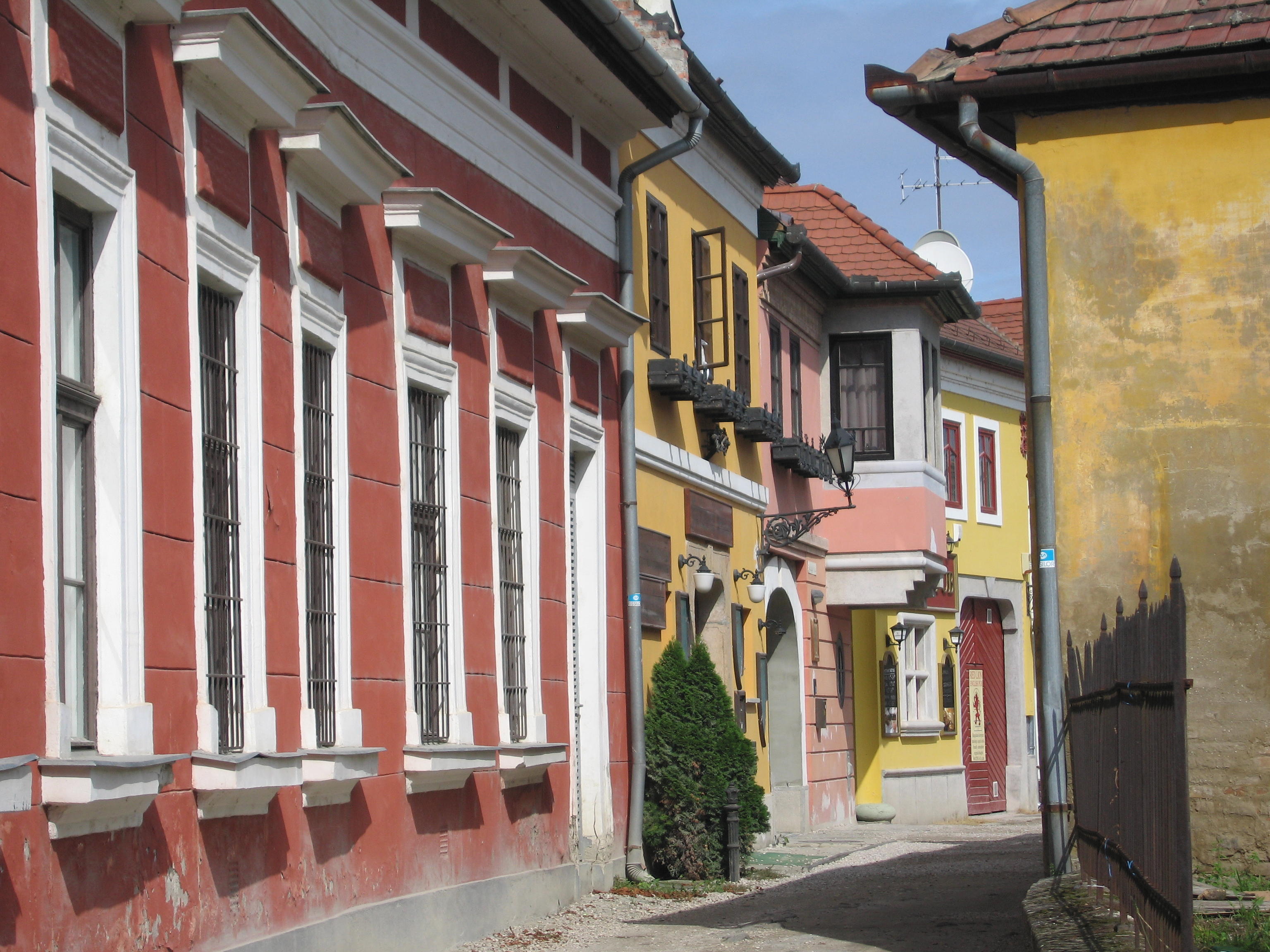 Small streets and lovely buildings