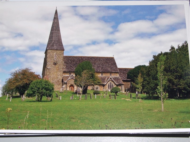 Postcard: Wisborough Green Church