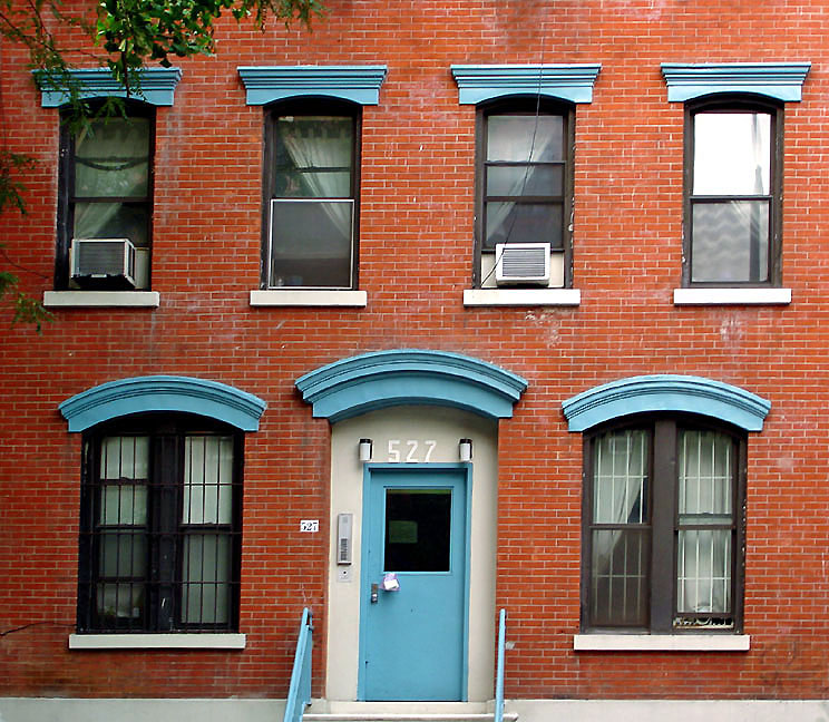 Small brick house
