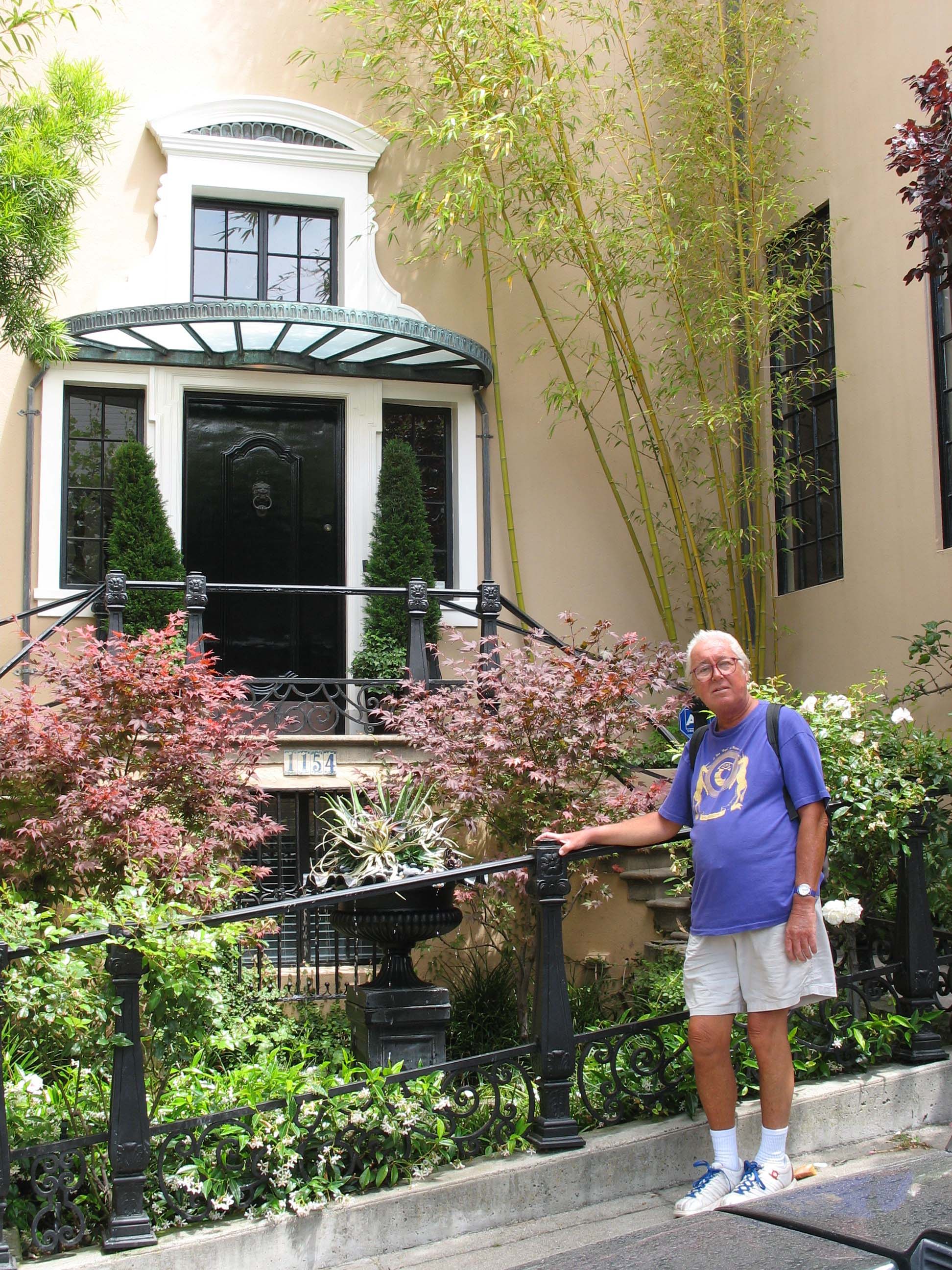 Nice garden on Chestnut Street, Russian Hill - 2009