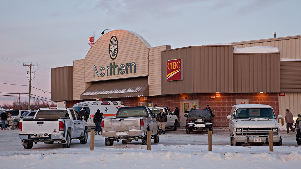 Northern Store parking lot