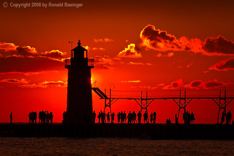 Sunset at South Haven