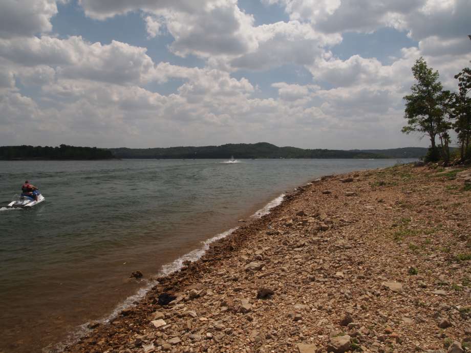 Table Rock Lake, Where We Cooled Off On Way Out of Branson