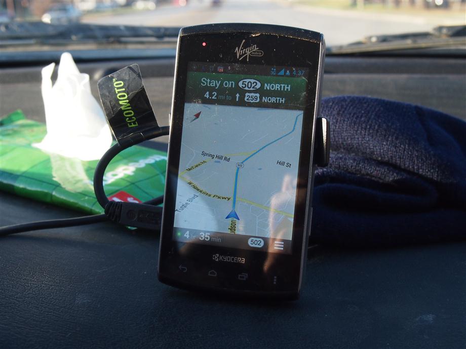 Thank God for GPS!