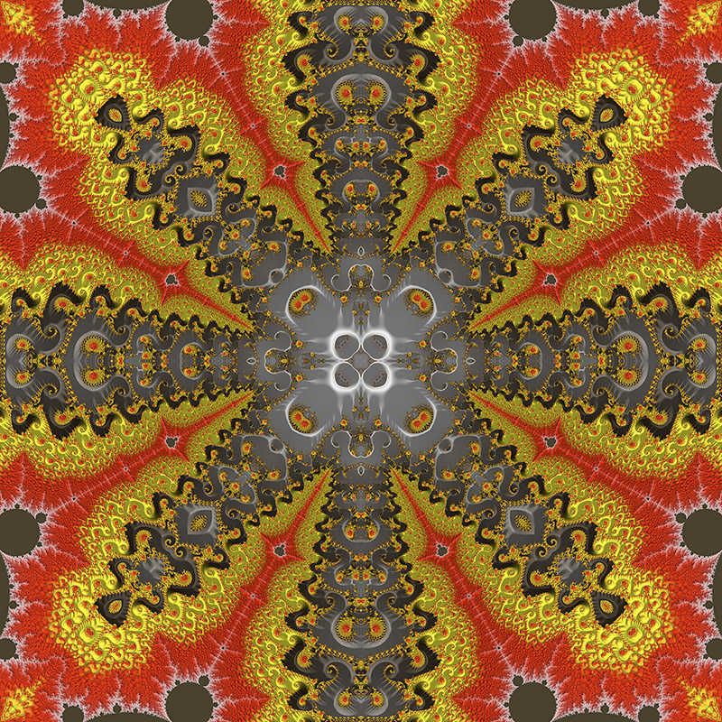 Beauty of Fractals kaleidoscope