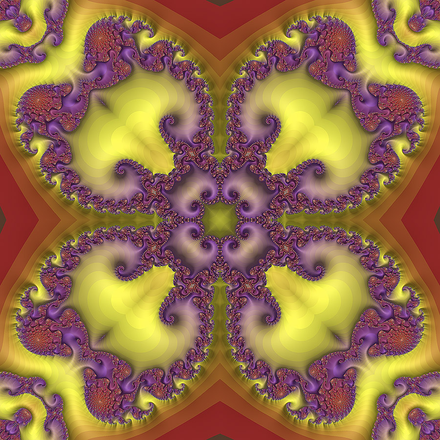 Elephant Julia Kaleidoscope