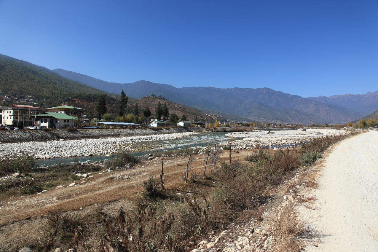 The Paro Chhu, near Paro town