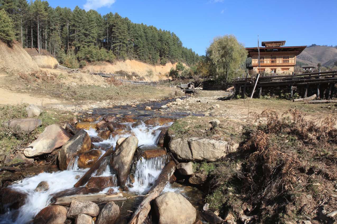 Phobjikha Valley farm