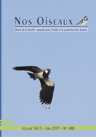 Nos Oiseaux N°488 - Volume 54 / 2 - juin 2007
