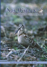 Nos Oiseaux N°491 - Volume 55 / 1 - mars 2008