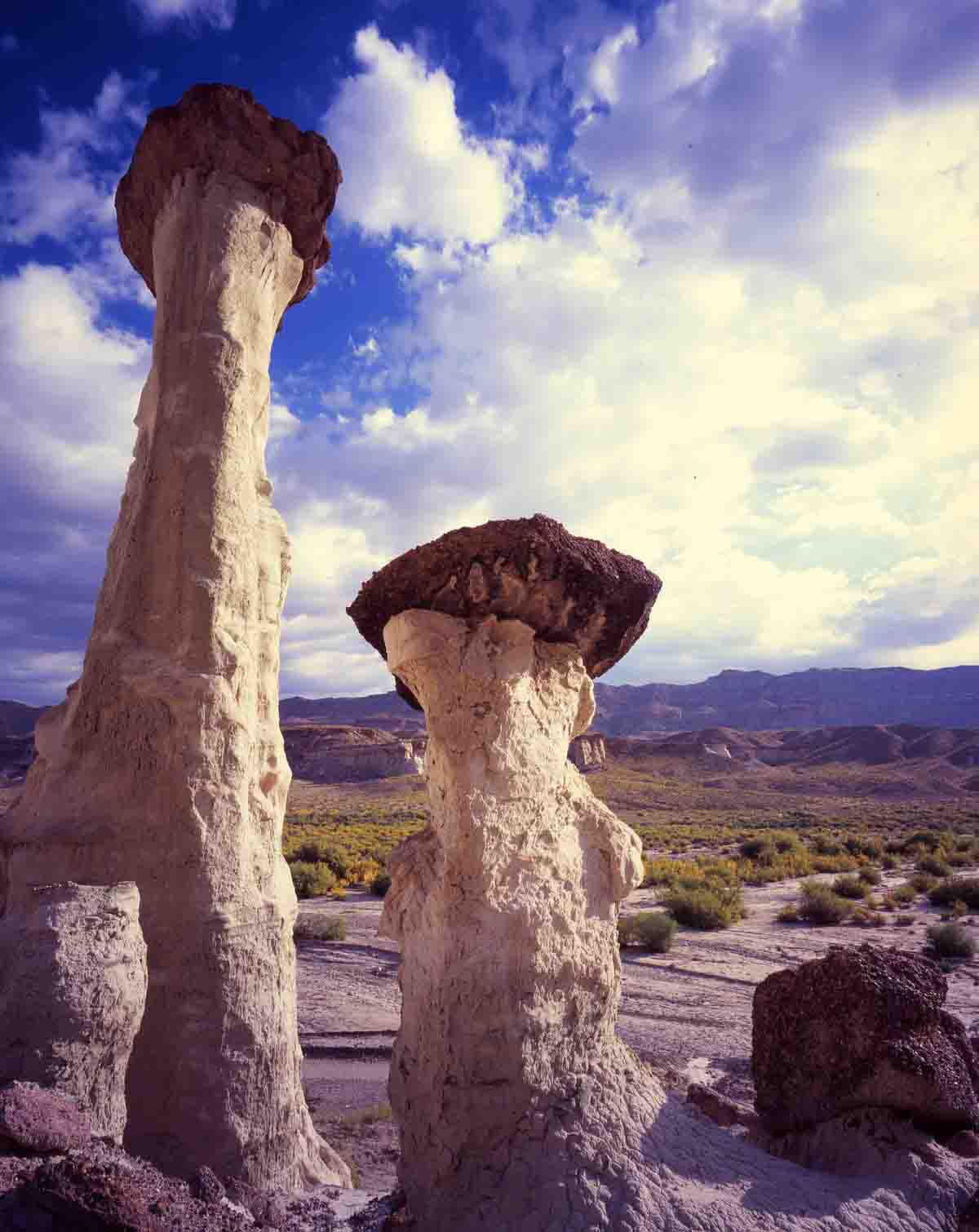 18 White Hoodoos, Wahweep Wash