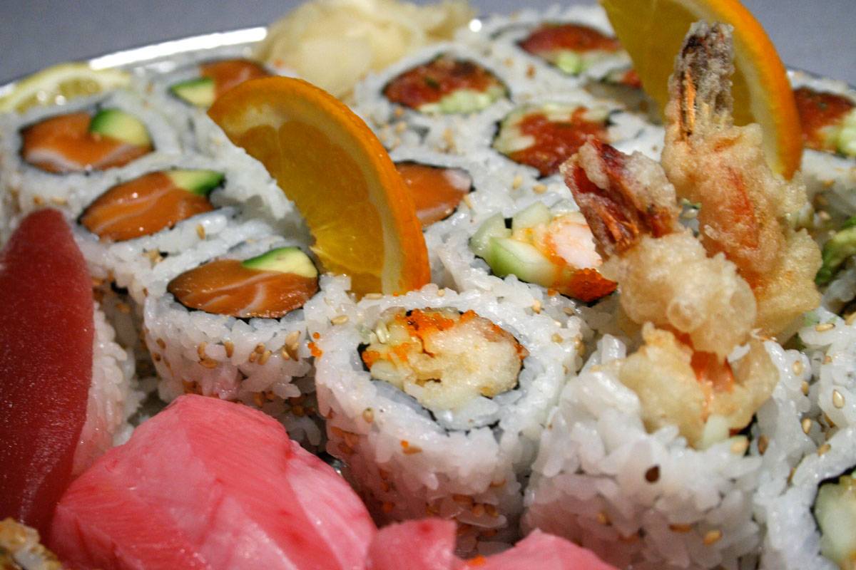 Sushi close