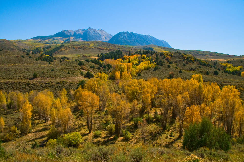 Driving to Snowmass Village