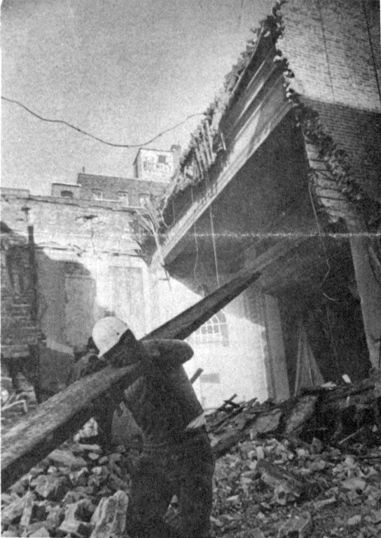 Demolition of the Warner Theater