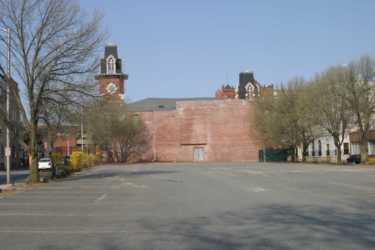 Rear of the depot