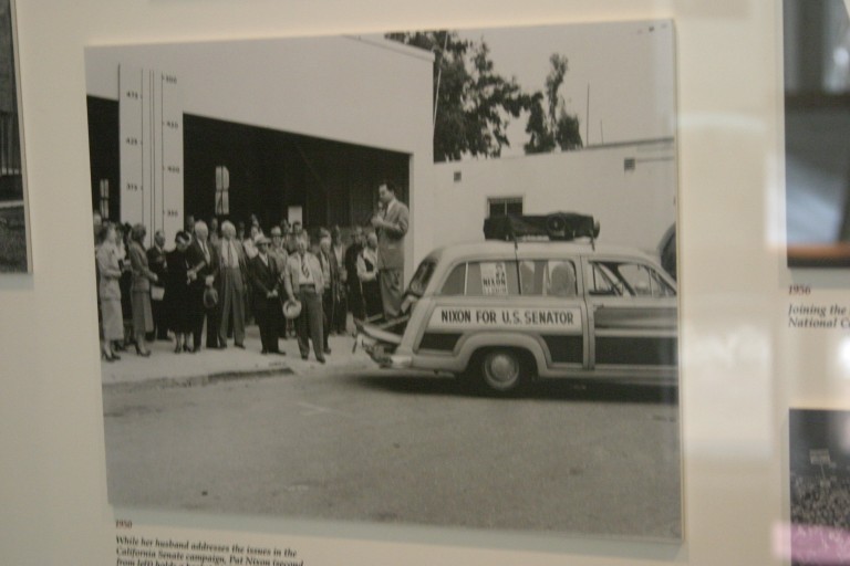 photo of the campaign car