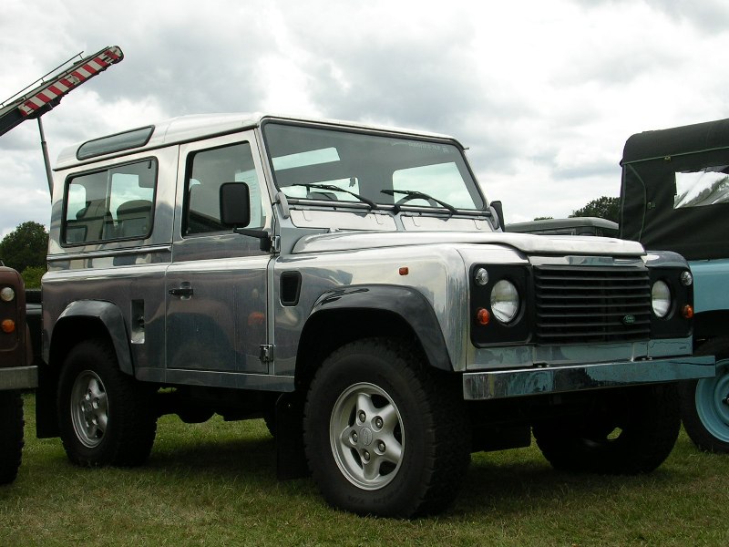 65. 90 Polished Aluminium Show Car, 1998, 300 TDi.JPG