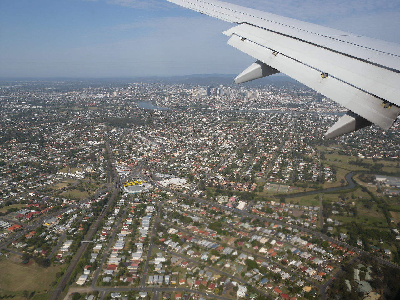 arriving Brisbane november 2008