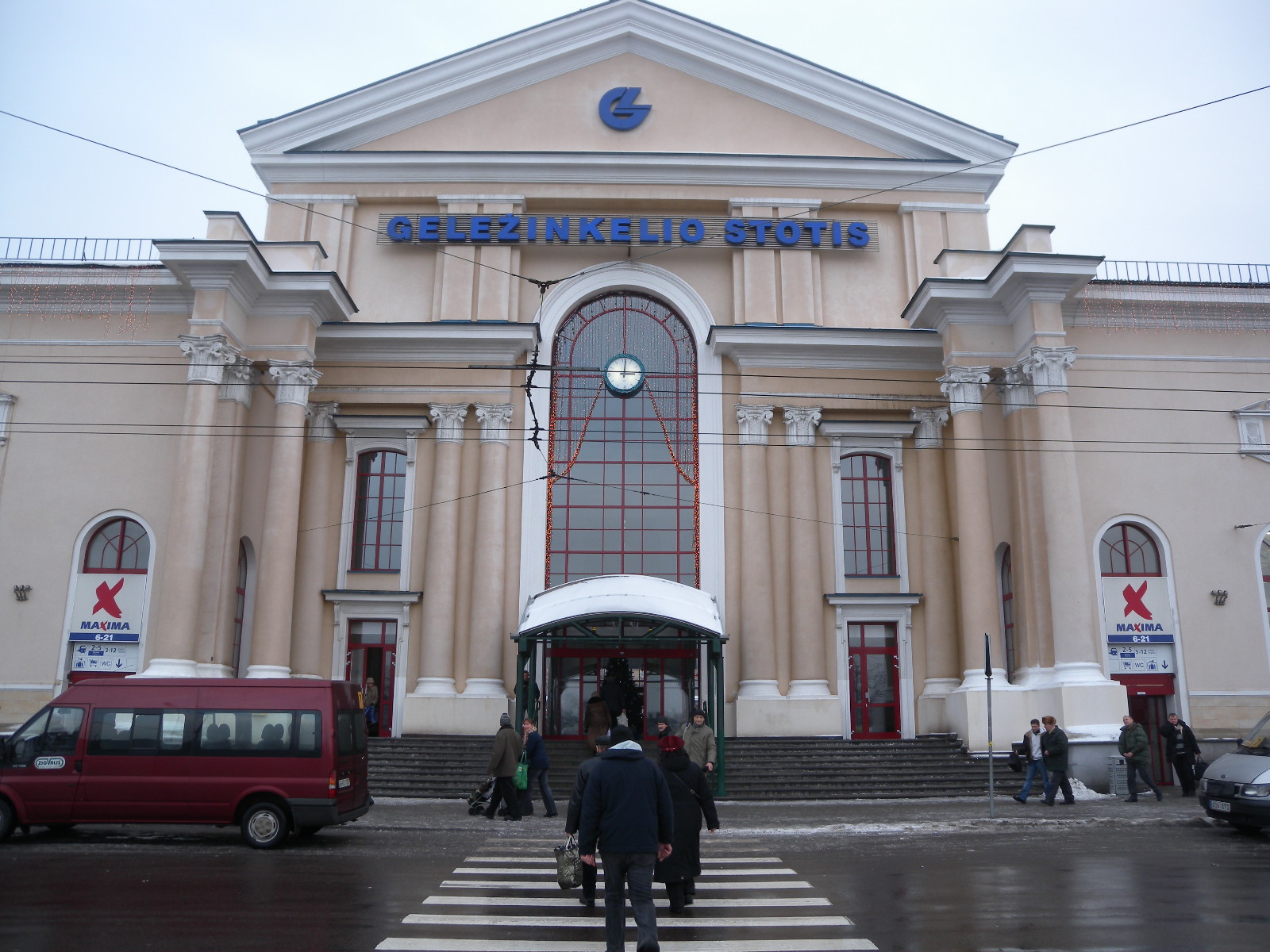 Vilnius main railway station