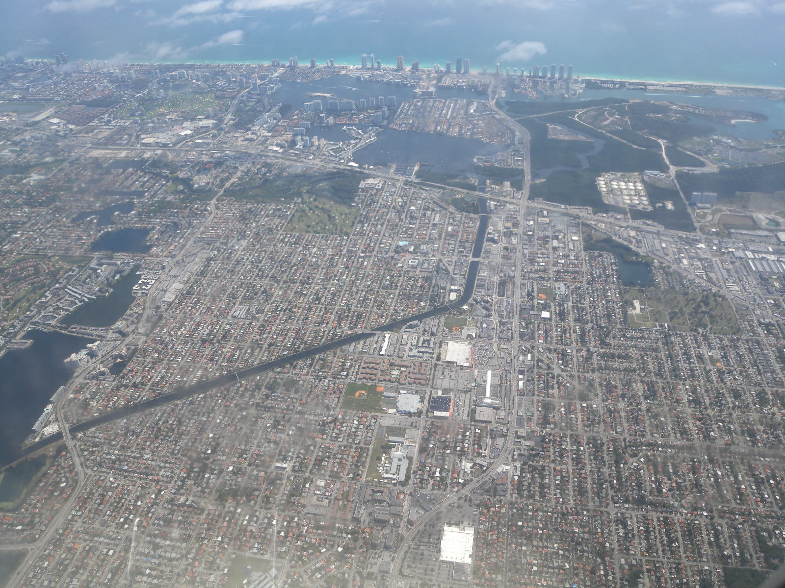 departing Miami