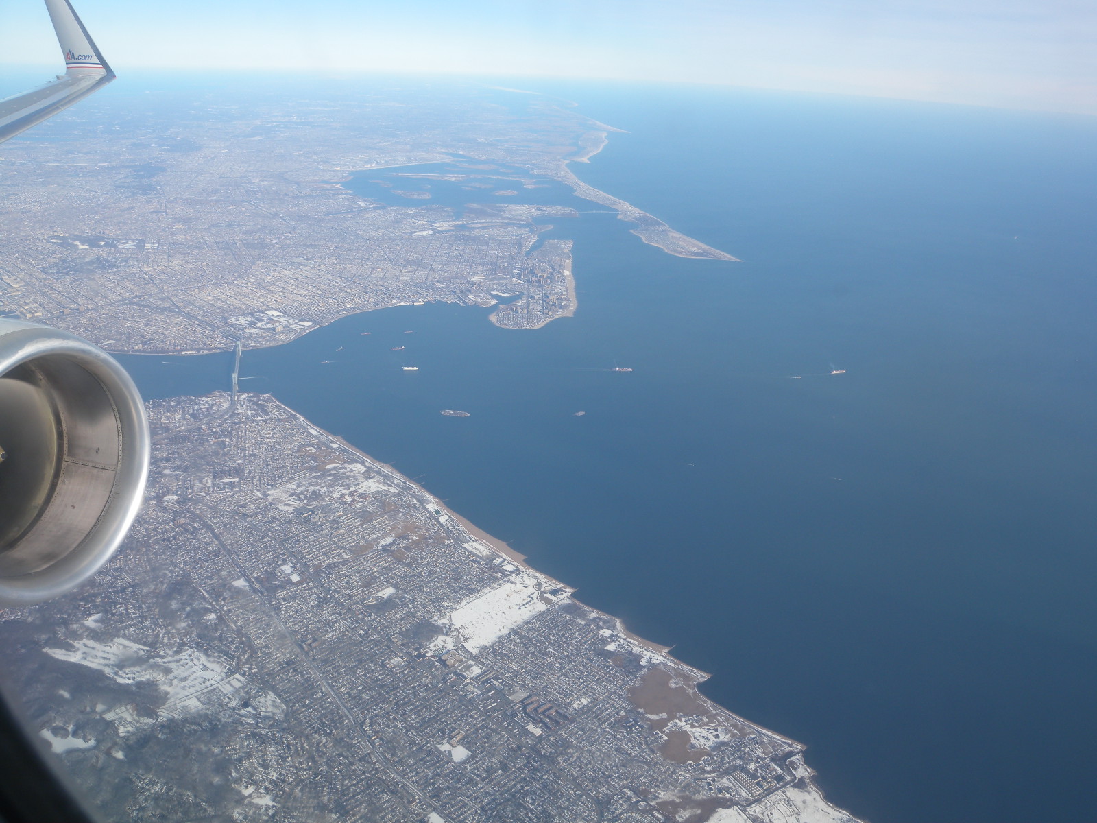 departing New York City on 10-january-2011