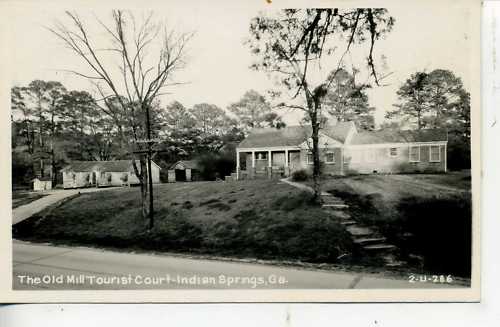 Old Mill Tourist Court, Indian Springs