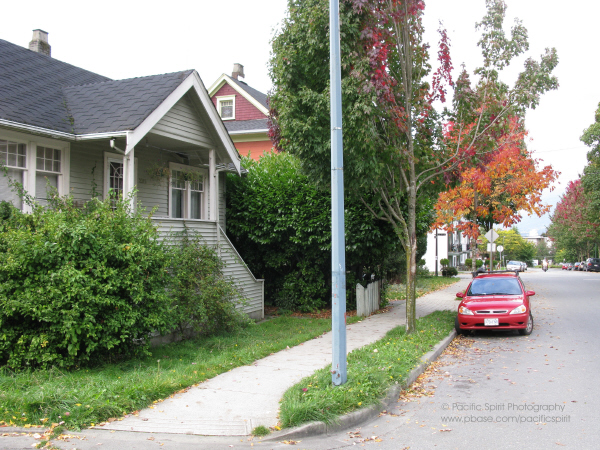 Brunswick Street at East 8th Avenue, Mount Pleasant