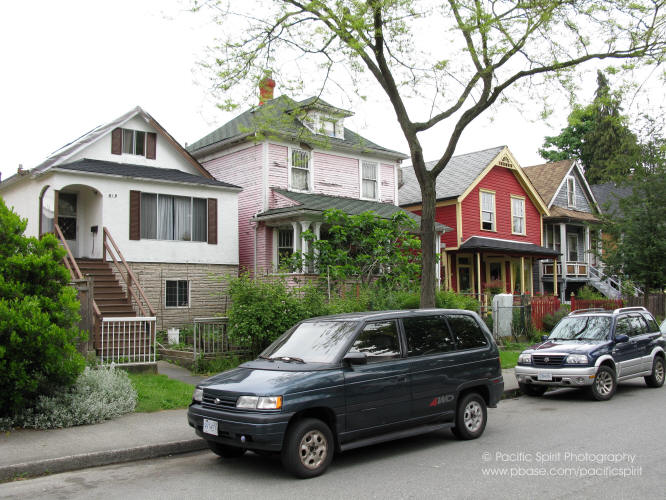 Keefer Street in Strathcona, one of Vancouvers oldest neighbourhood