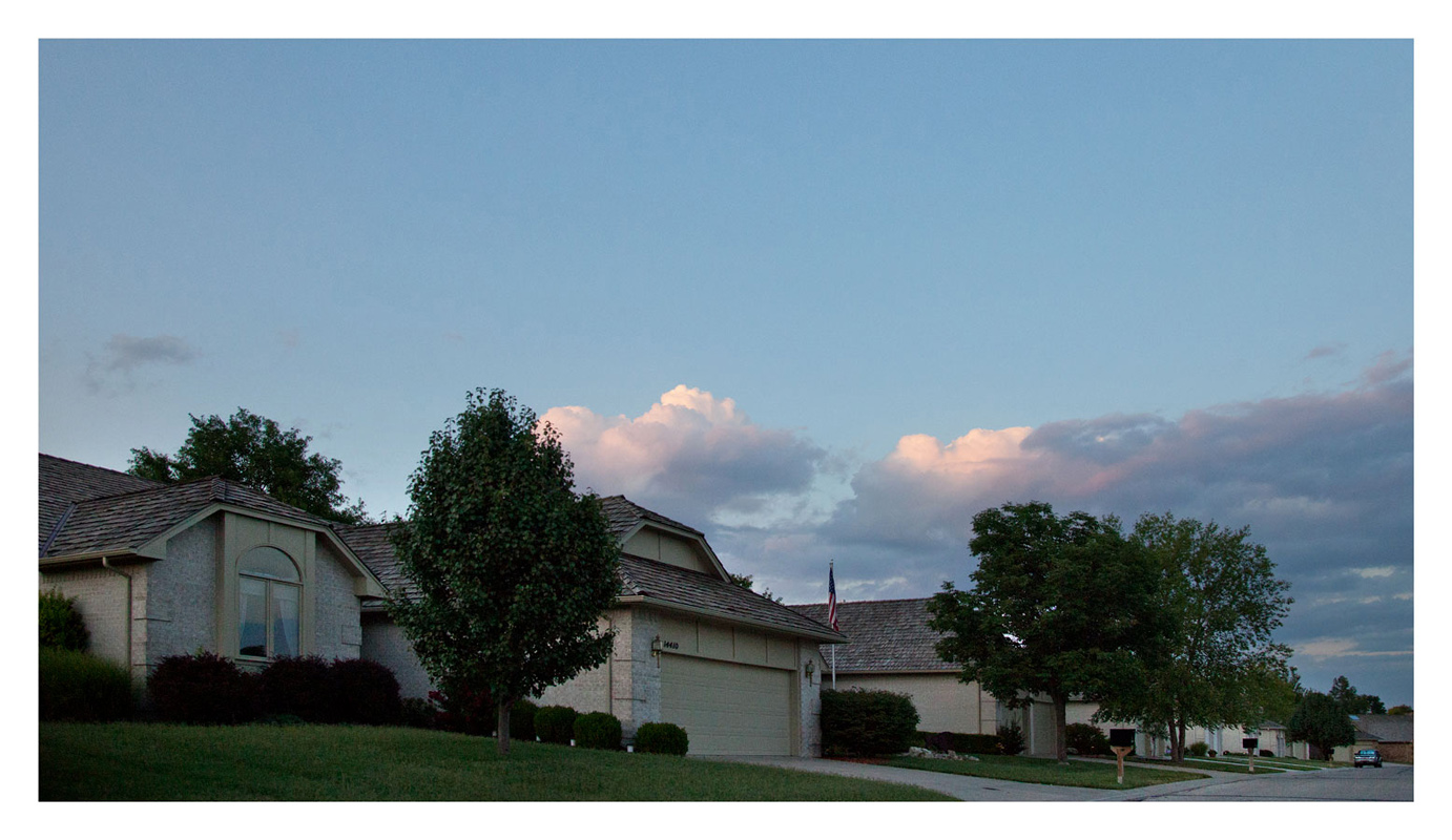 Killarney Circle at twilight