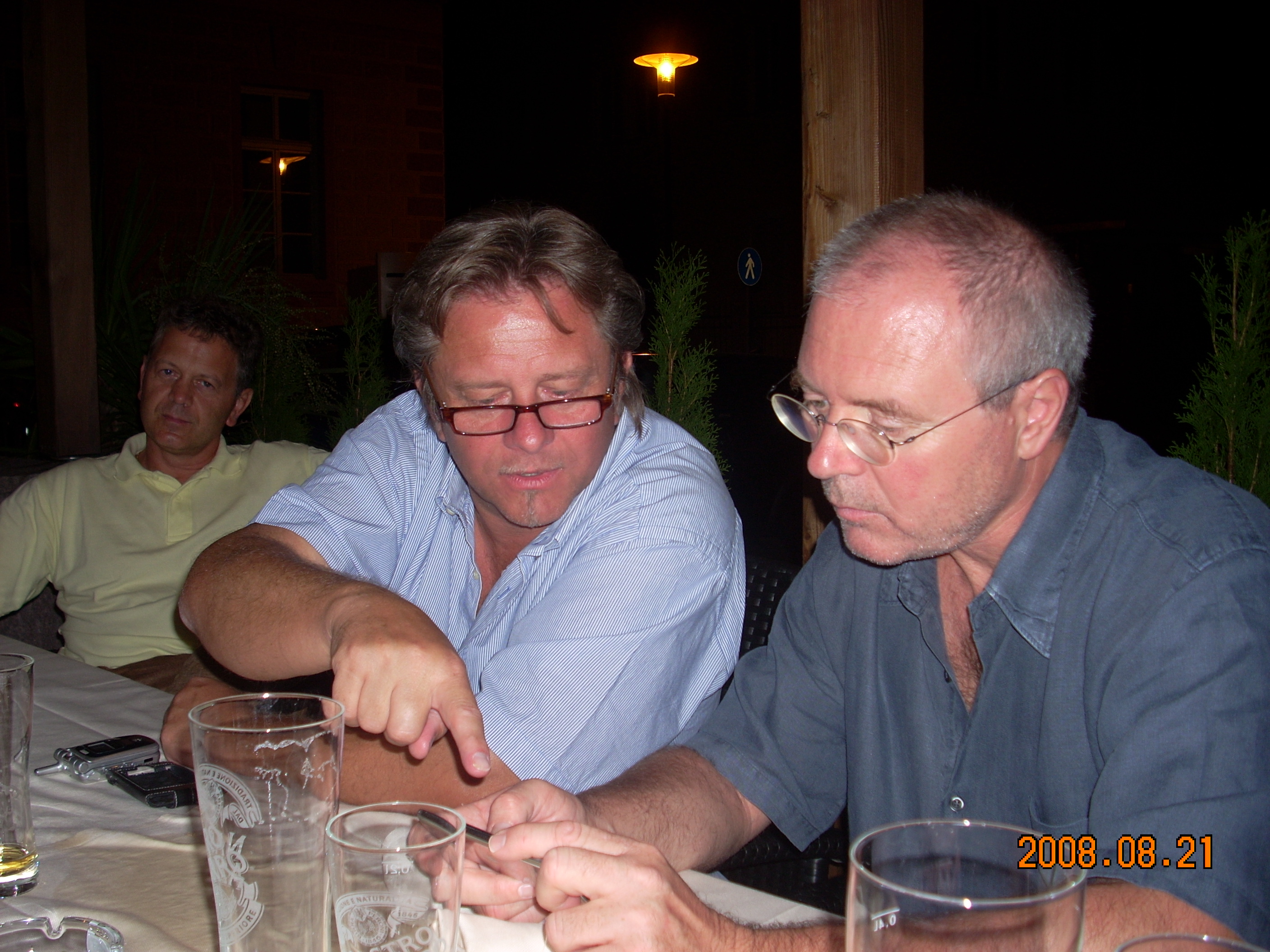 Enrico, Paolo Q. e Walter