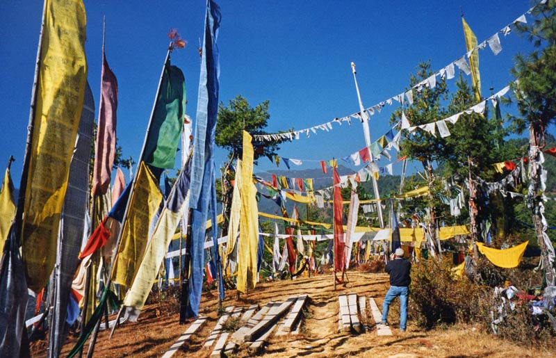 Prayer flags, Thimpu