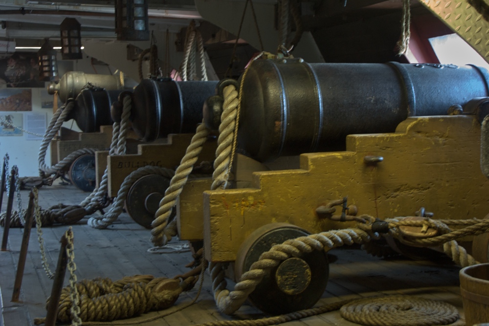 Gun deck of the Surprise