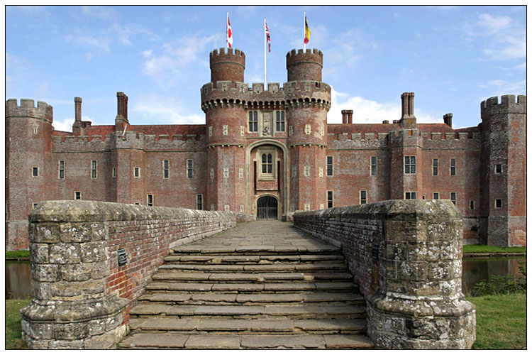 Herstmonceux Castle, East Sussex, England
