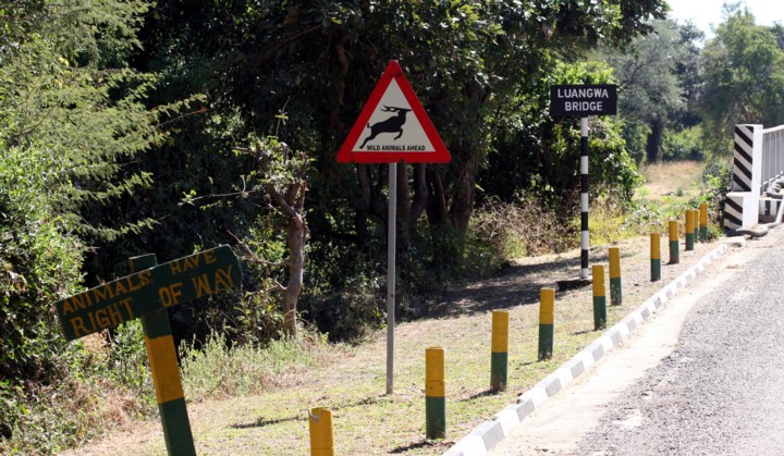 the bridge to South Luangwa National Park