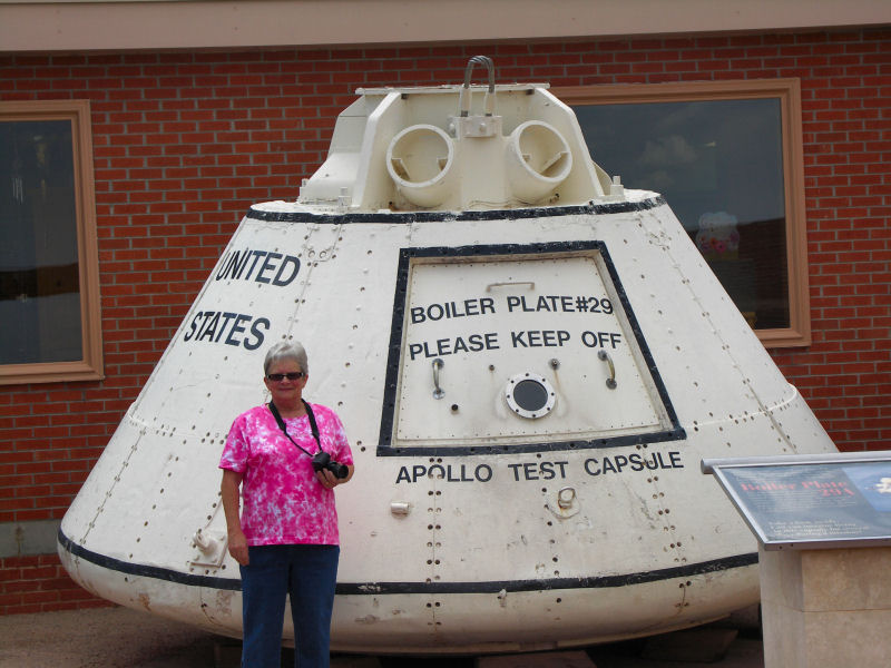 Phyllis with the Test Capsule tw