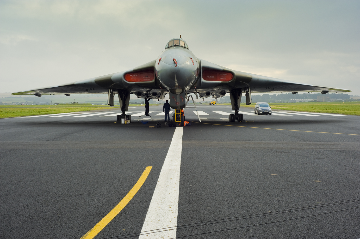 Vulcan Bomber at RAF Leuchars