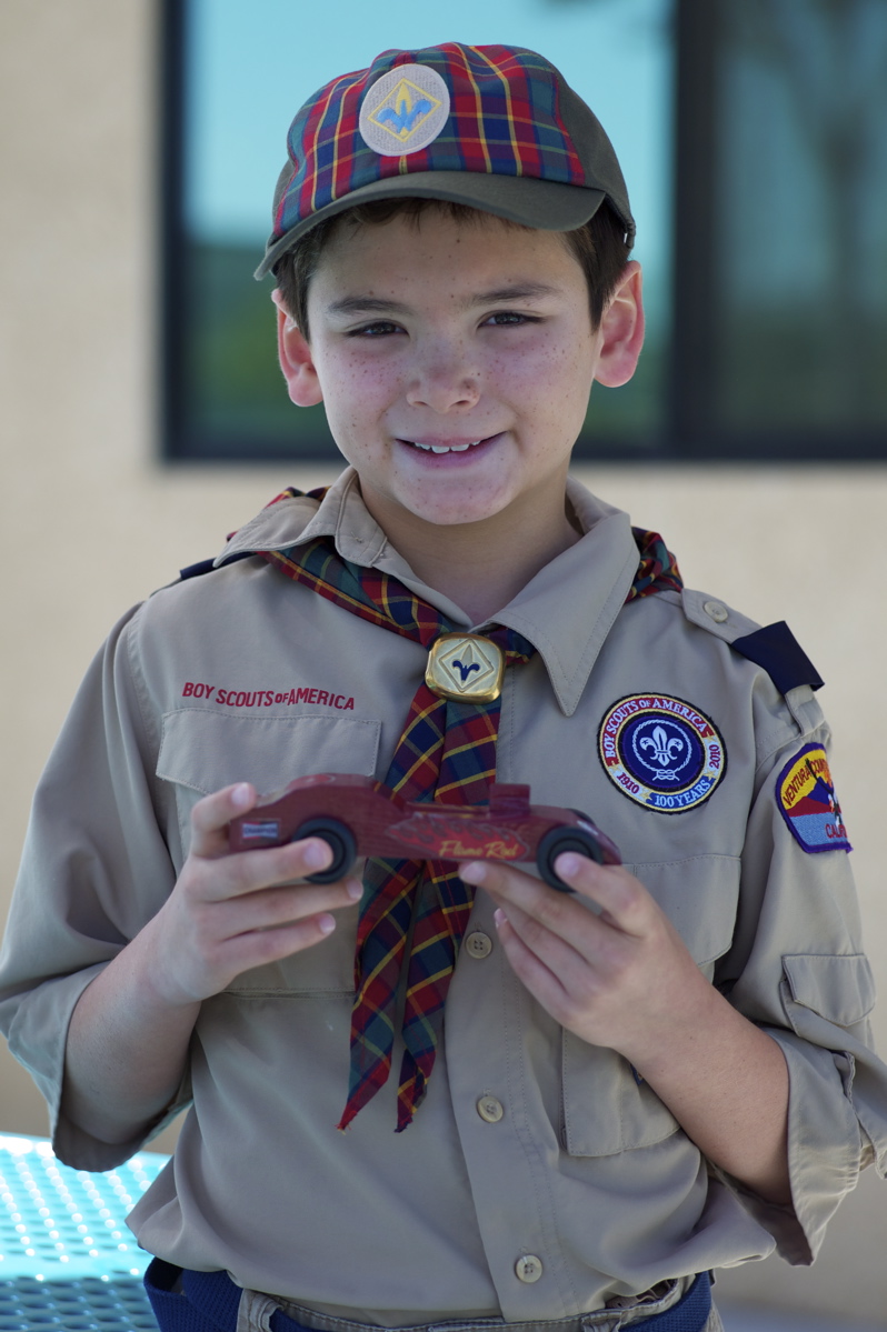 Webelos Pinewood Derby