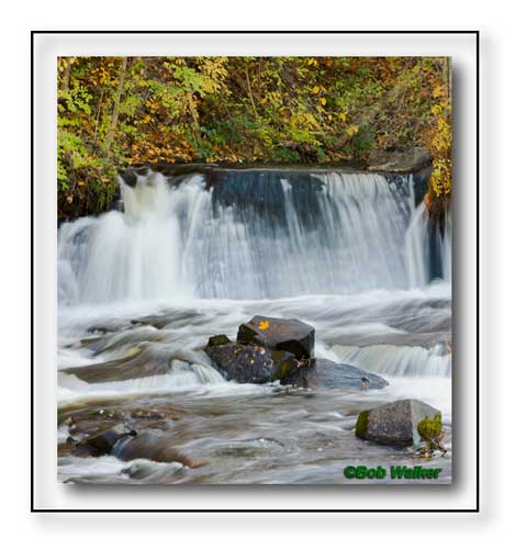 Waterfalls On West Branch Of Fish Creek