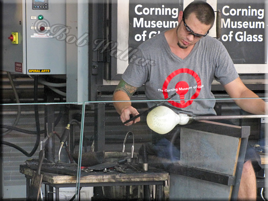 Glass Designer Artist At Work