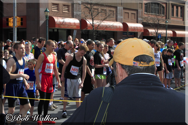 They Prepare For The Three Mile Class Run