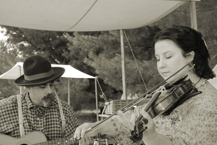 The Fair Young Lady Is Joined By A Very Accomplished Guitar Player Warren
