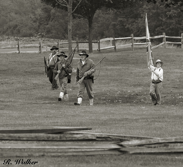 Confederates March Forward 