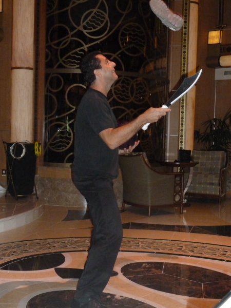 Grand Princess - Entertainer in Piazza