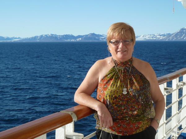 Spitzbergen - Longyearbarden Margaret on Promenade Deck