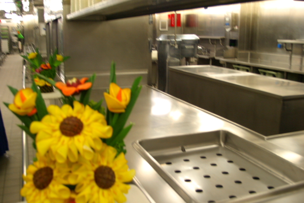 Kitchen on Carnival Glory