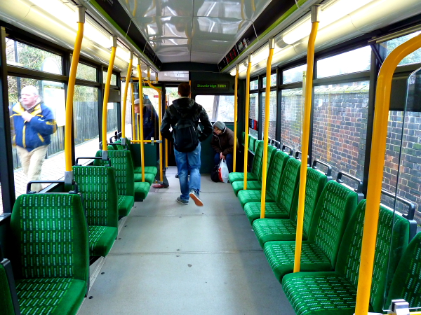 London Midland Class 139-001 Inside